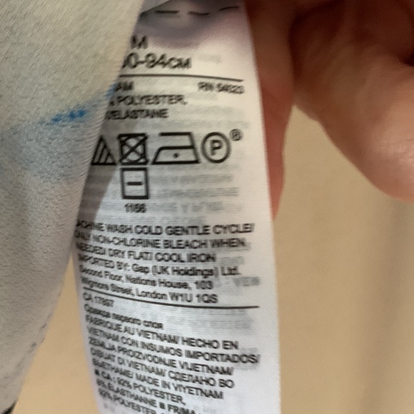 Banana Republic Women's Off Shoulder Flare 3/4 Length Floral Shirt Blouse Top - Picture 3 of 6